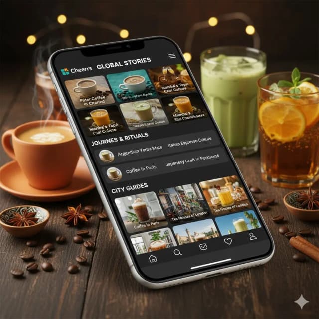 Cheerrs mobile app preview